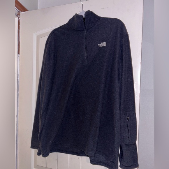 50%off w♥️ 
The North Face  Textured Cap Rock 1/4 Zip Long Slv  Fleece Pullover - Picture 2 of 7